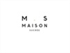 MAISON SUCREE Jazz plaid matrimoniale 220x250cm, bianco/grigio