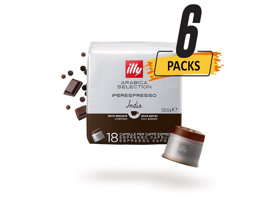 ILLYCAFFE' S.P.A 108 capsule - Caffè Iperespresso Arabica Selection India