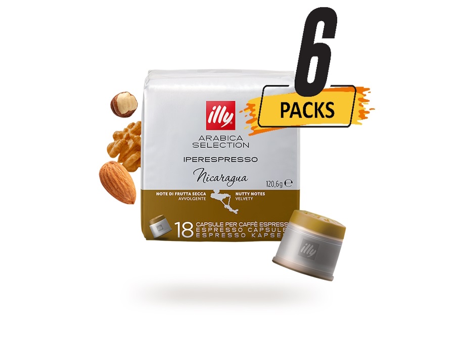 ILLYCAFFE' S.P.A 108 capsule - Caffè Iperespresso Arabica Selection Nicaragua