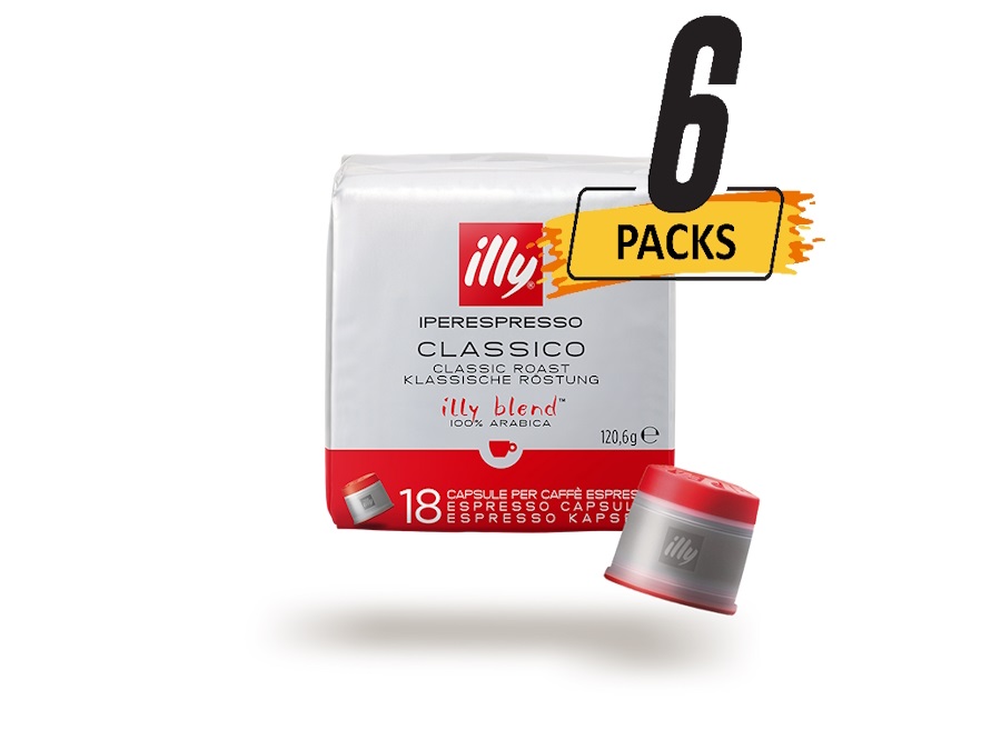 ILLYCAFFE' S.P.A 108 capsule - Caffè Iperespresso tostato classico