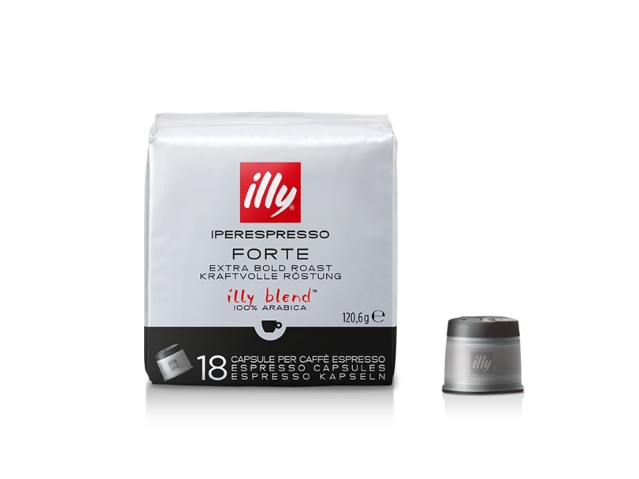 ILLYCAFFE' S.P.A 18 capsule - Caffè Iperespresso tostato forte