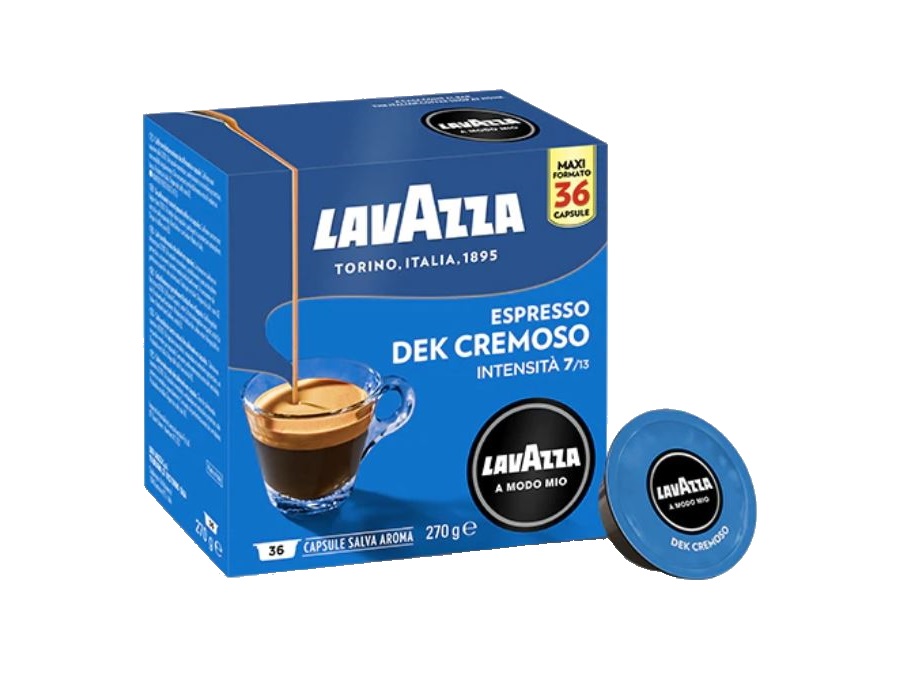 LAVAZZA 36 capsule - A modo mio, dek cremoso