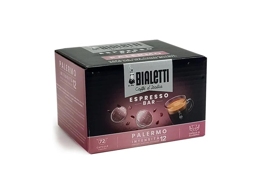 BIALETTI INDUSTRIE 72 capsule - Caffè italia, mulitpack palermo