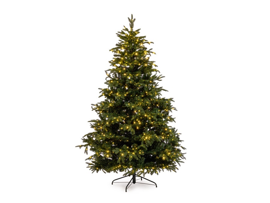 BIZZOTTO Albero di natale Alverstone h 180 cm - 1742 rami 500 microled