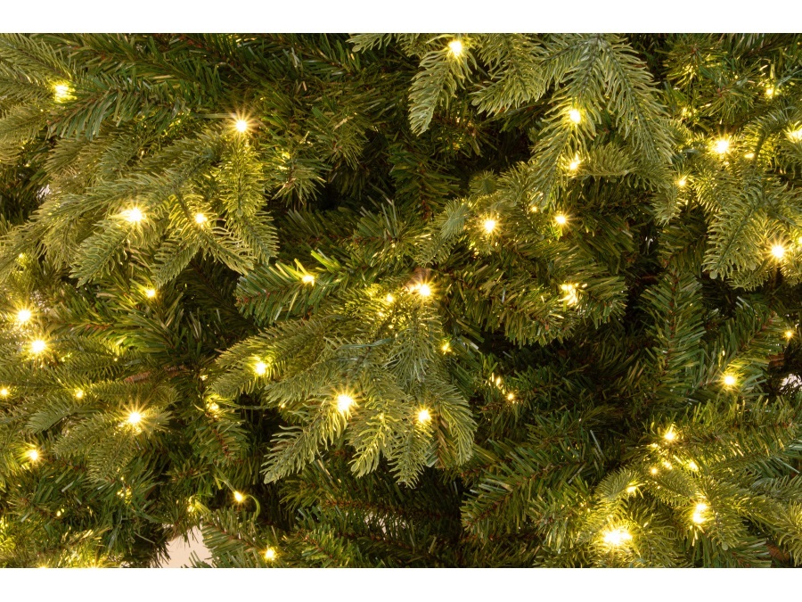 BIZZOTTO Albero di natale Alverstone h 180 cm - 1742 rami 500 microled