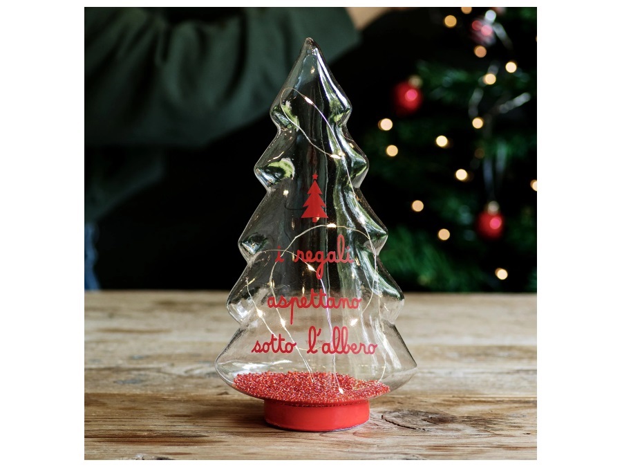 SIMPLE DAY LIVING & LIFESTYLE Albero I regali aspettano sotto l'albero - grande rosso