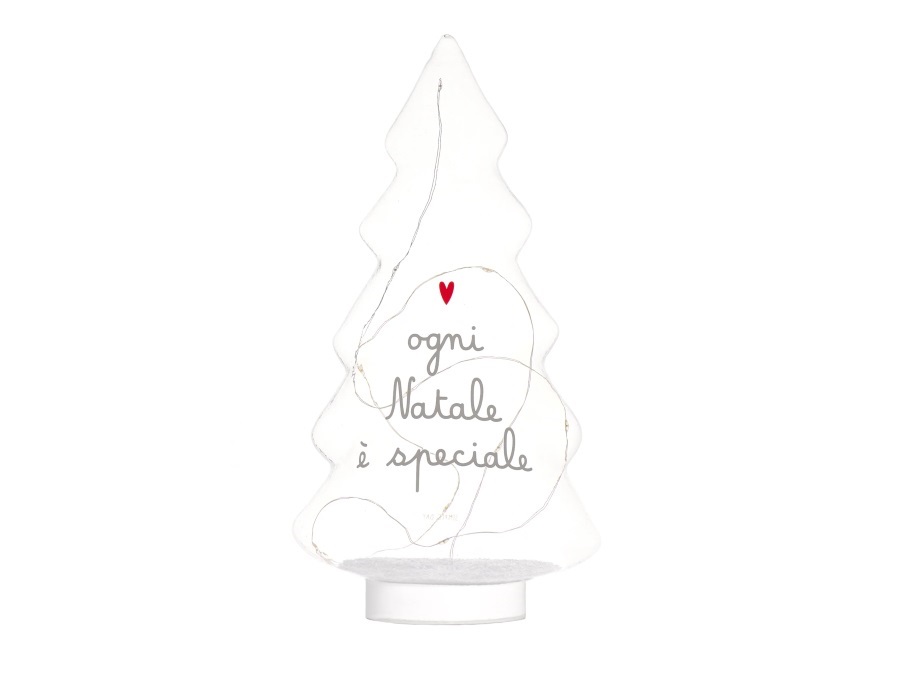 SIMPLE DAY LIVING & LIFESTYLE Albero Ogni natale è speciale - grande bianco