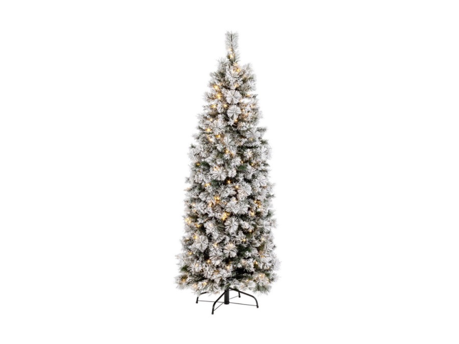 BIZZOTTO Albero slim thurn innevato h210 - 803 rami