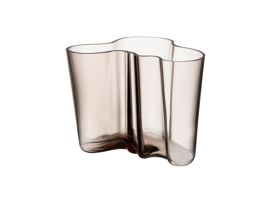 IITTALA Alvar Aalto, vaso lino in vetro 160 mm