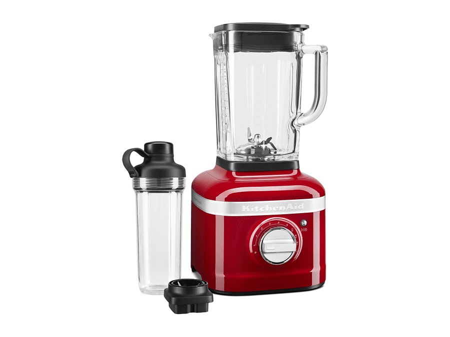 KITCHENAID Artisan k400 con caraffa, frullatore rosso mela metallizzato