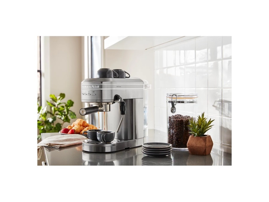 KITCHENAID Artisan, Macchina da Caffè Espresso 1470 Watt, inox