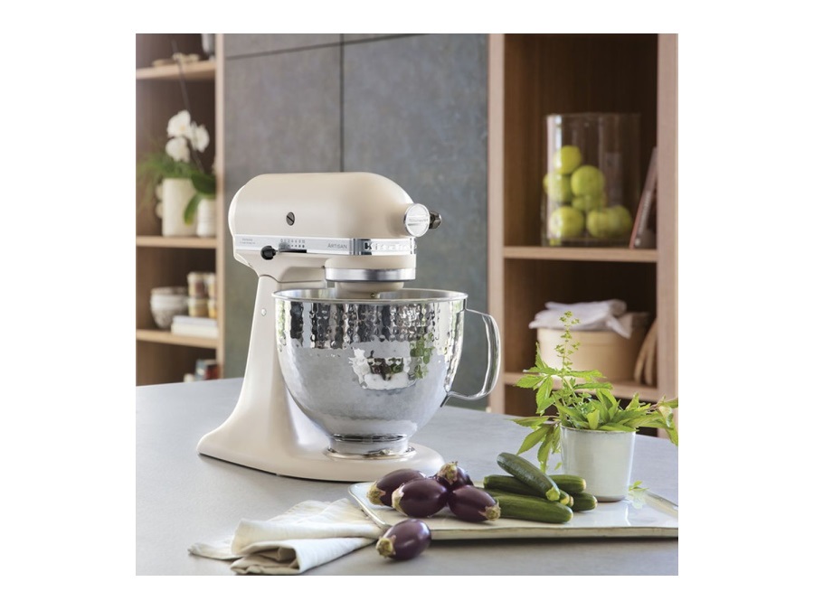 KITCHENAID Artisan, Planetaria con Ciotola Martellata, 4,8l, Limited Edition Fresh Linen