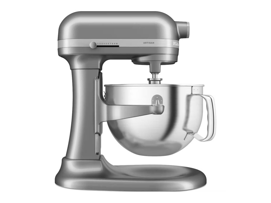 KITCHENAID Artisan, Planetaria con ciotola sollevabile, 5,6 L, argento placcato