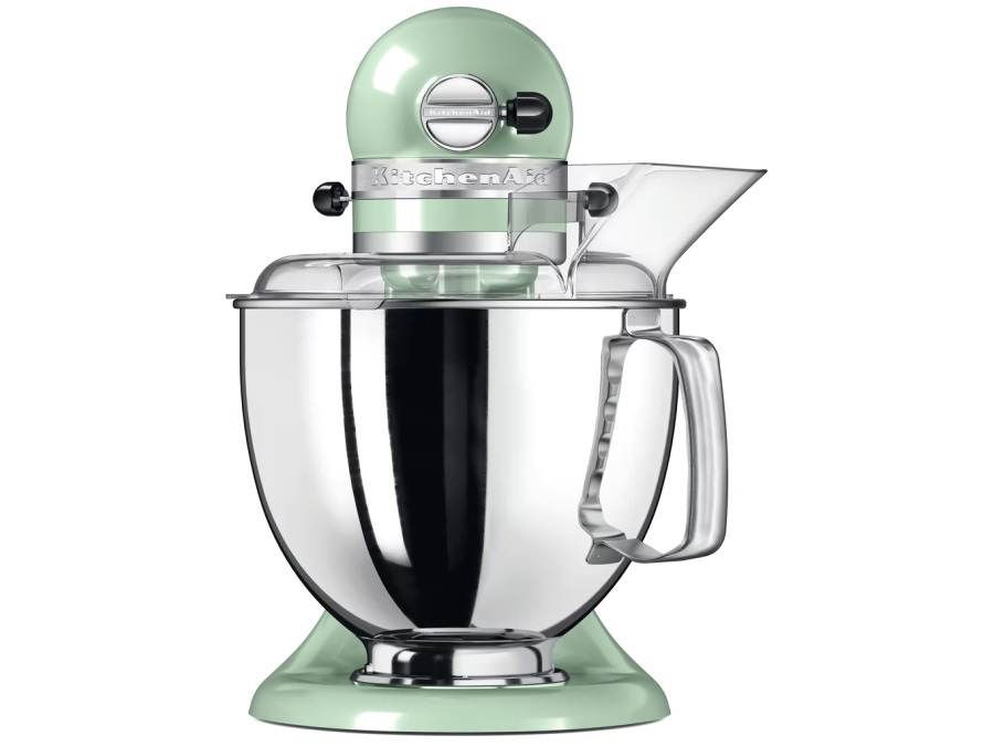 KITCHENAID Artisan, planetaria con testa reclinabile 4,8 Lt, accessori in acciaio inox, pistacchio