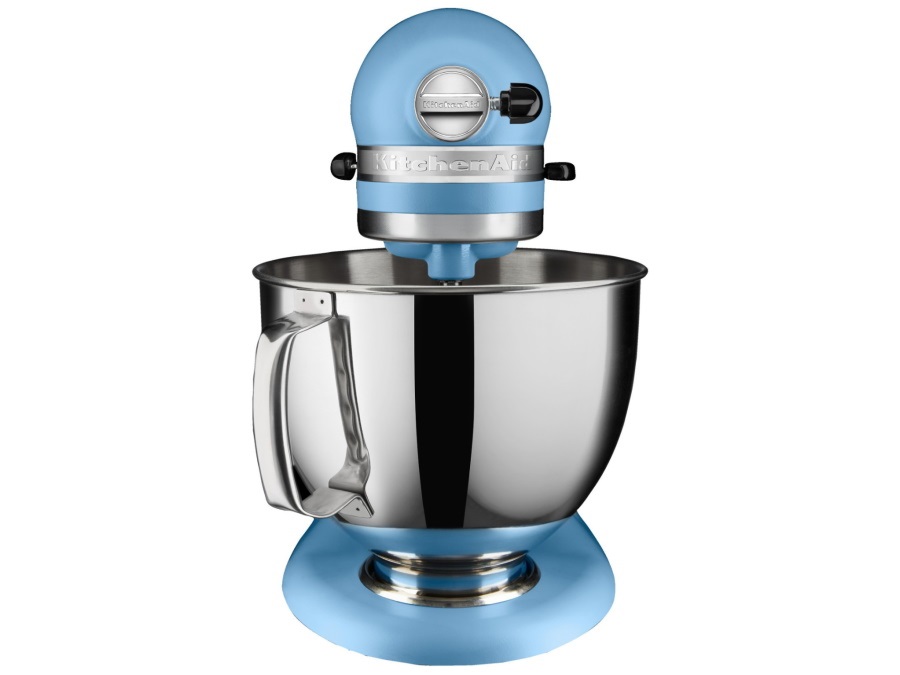 KITCHENAID Artisan, planetaria con testa reclinabile 4,8 Lt, accessori in acciaio inox, velvet blue