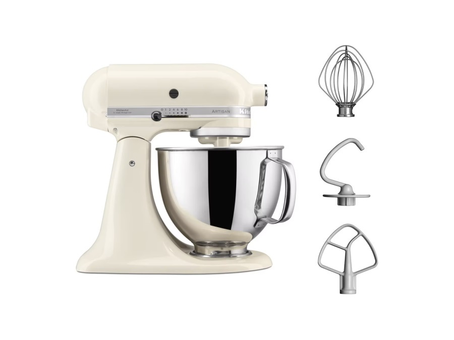 KITCHENAID ARTISAN, PLANETARIA CON TESTA RECLINABILE,  4,8L, FRESH LINEN