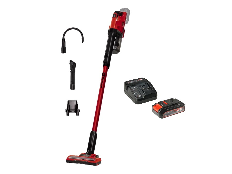 EINHELL Aspirapolvere senza filo TE-SV 18 Li-Solo con batteria e caricabatterie