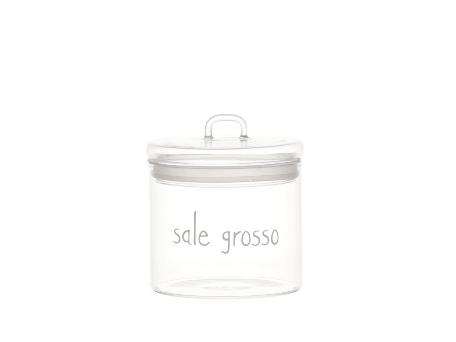 SIMPLE DAY LIVING & LIFESTYLE Barattolo Sale grosso, Ø12 cm