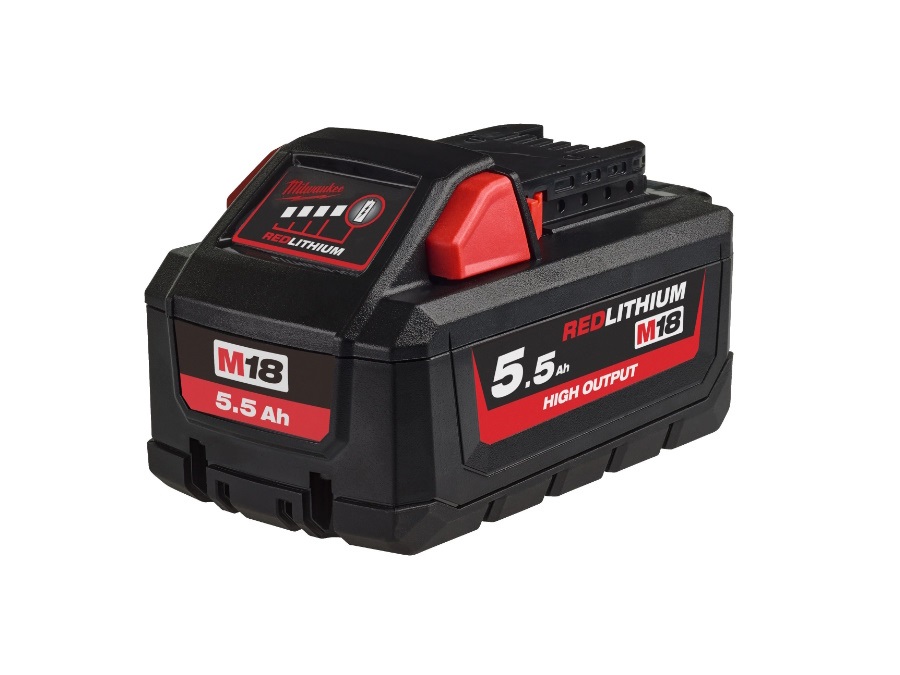 MILWAUKEE Batteria M18 High Output da 5.5 Ah