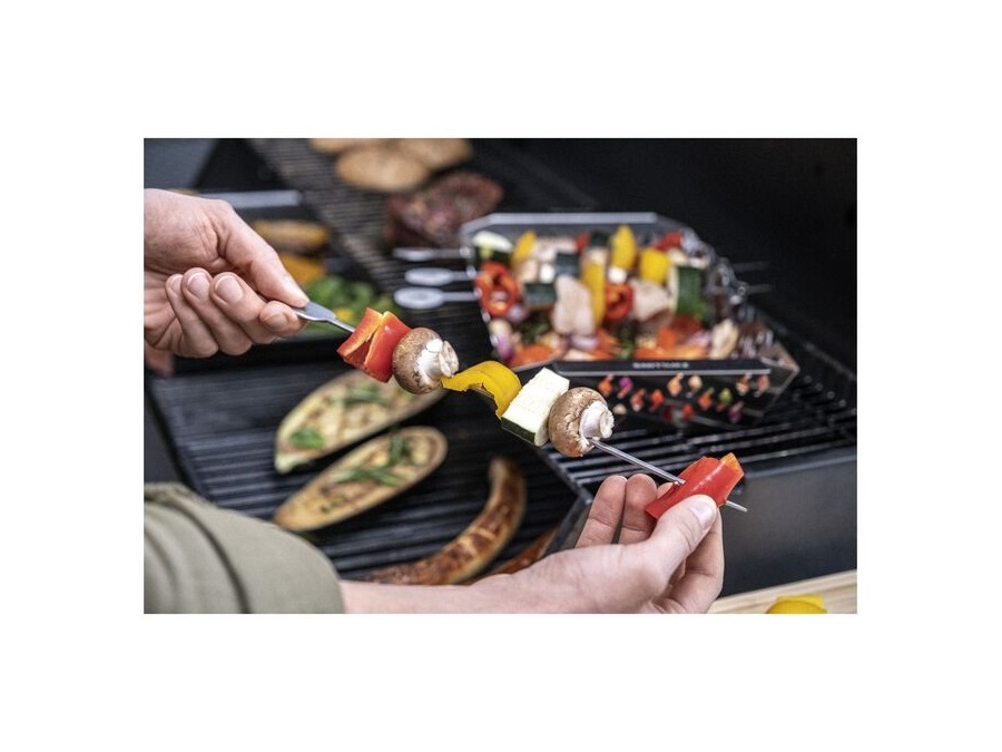 ZWILLING J.A.HENCKELS ITALIA BBQ+, Set spiedini 5 pz in acciaio