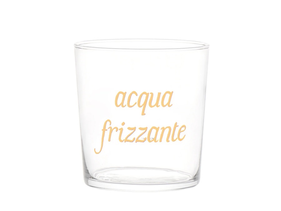 SIMPLE DAY LIVING & LIFESTYLE Bicchiere acqua frizzante oro, 35 cl