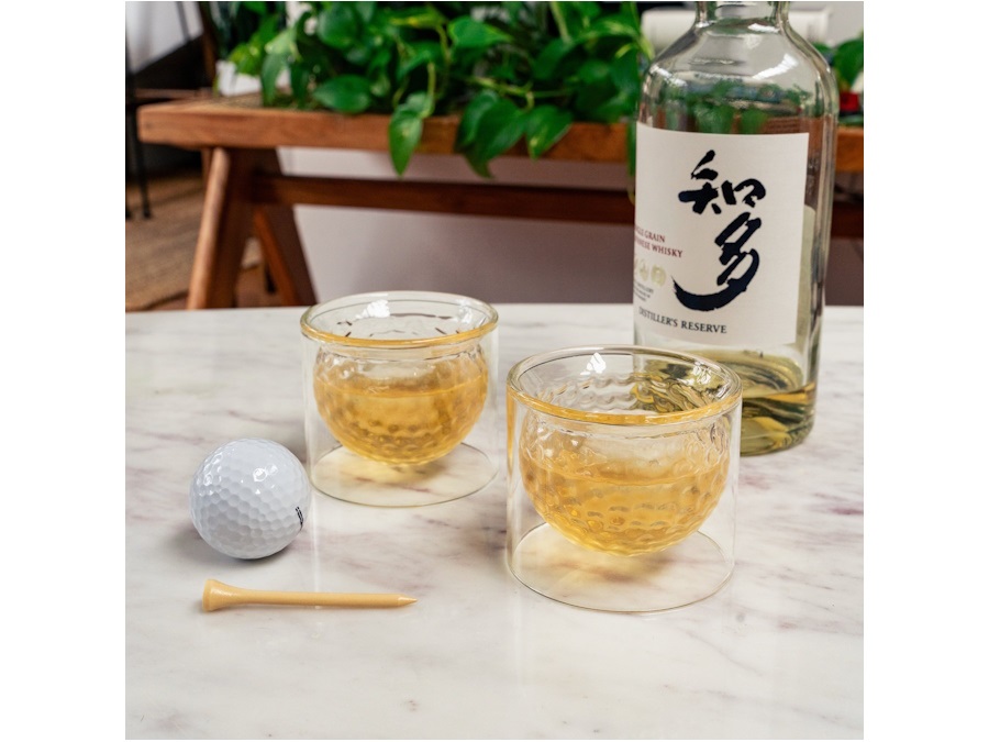 KIKKERLAND EUROPE Bicchieri da whisky - pallina da golf