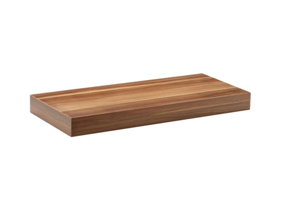 PIRCHER Big boy, mensola in legno, 115x25x5 cm, noce