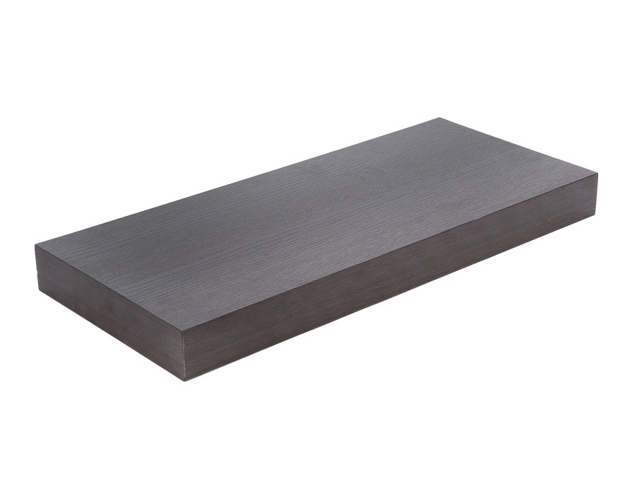 PIRCHER Big boy, mensola in legno, 44,5x25x5 cm, mokka