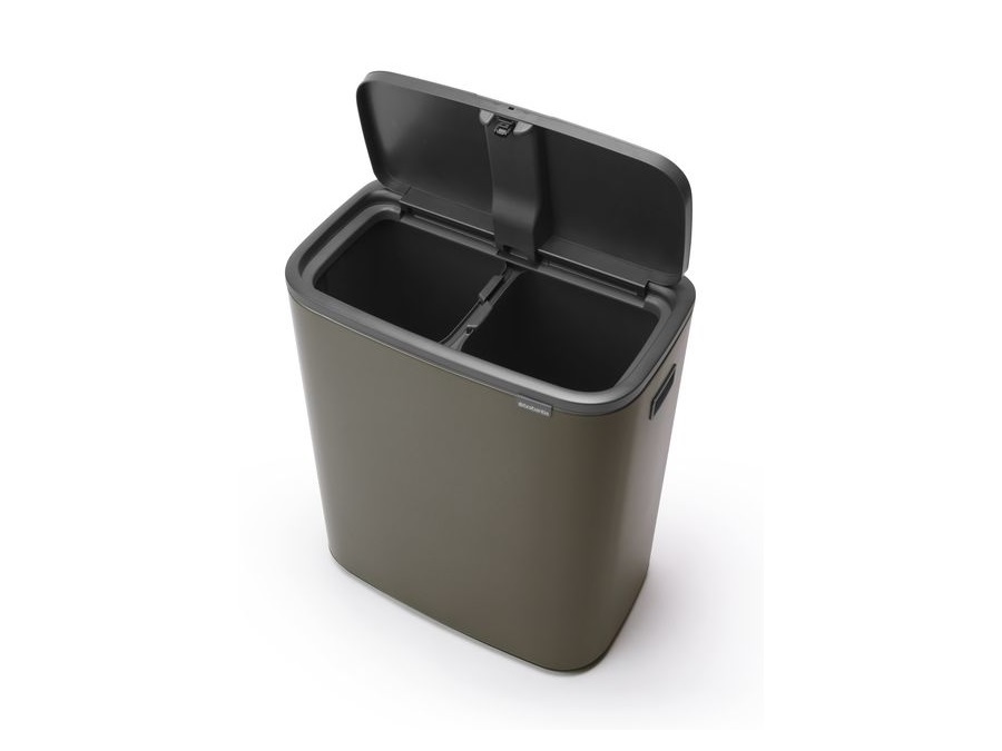 BRABANTIA BO TOUCH BIN pattumiera 2 x 30 litri - Platinum