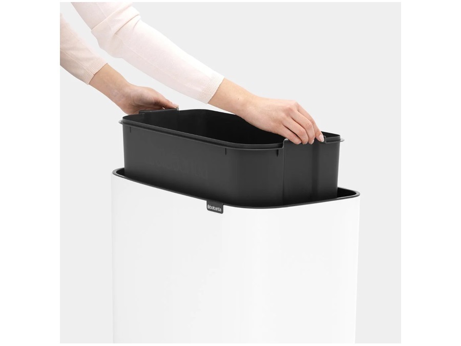 BRABANTIA Bo touch bin pattumiera 36 litri - bianco