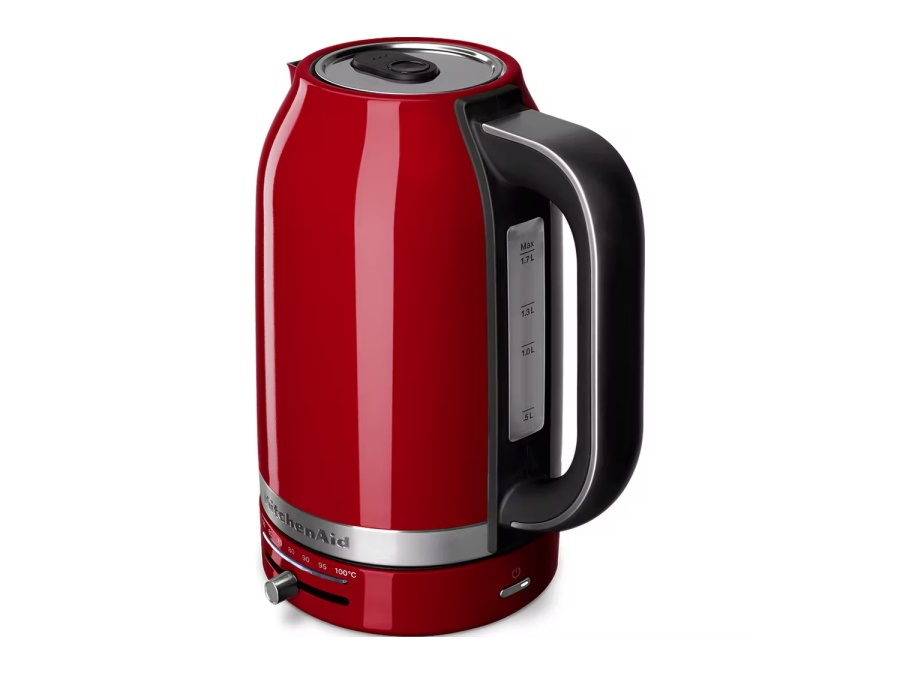 KITCHENAID BOLLITORE ELETTRICO A TEMPERATURA REGOLABILE 1,7L, rosso imperiale