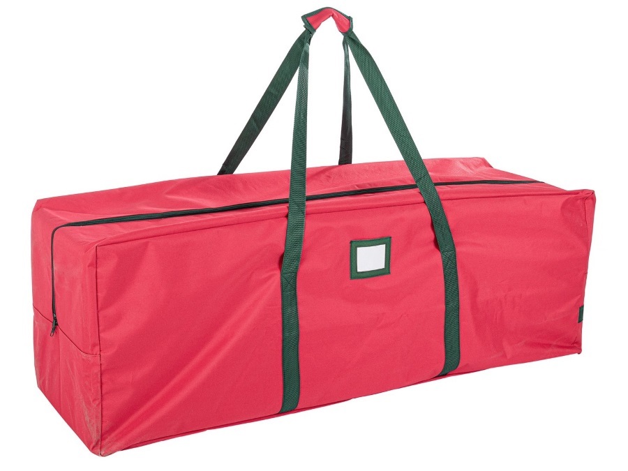 BIZZOTTO Borsa porta albero xmas rettangolare rosso h210 cm