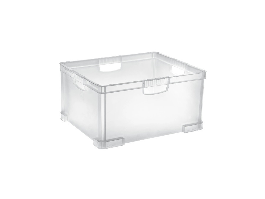 TONTARELLI Box grande aurora, 51 Lt, 53x43x27 cm - COLORE Trasparente