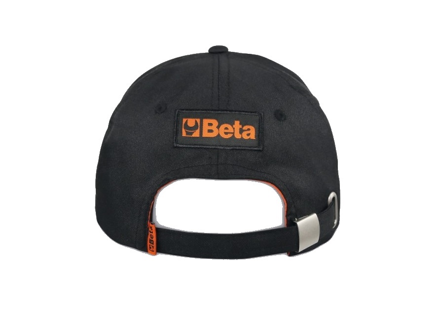 BETA UTENSILI Cappellino classico con visiera curva, nero