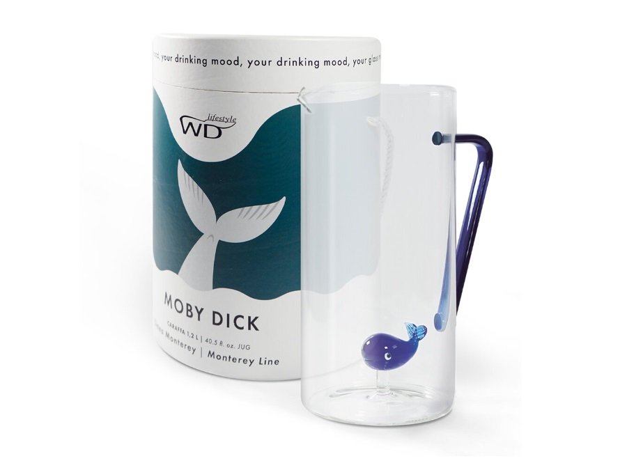 WD LIFESTYLE CARAFFA IN VETRO "moby dick"