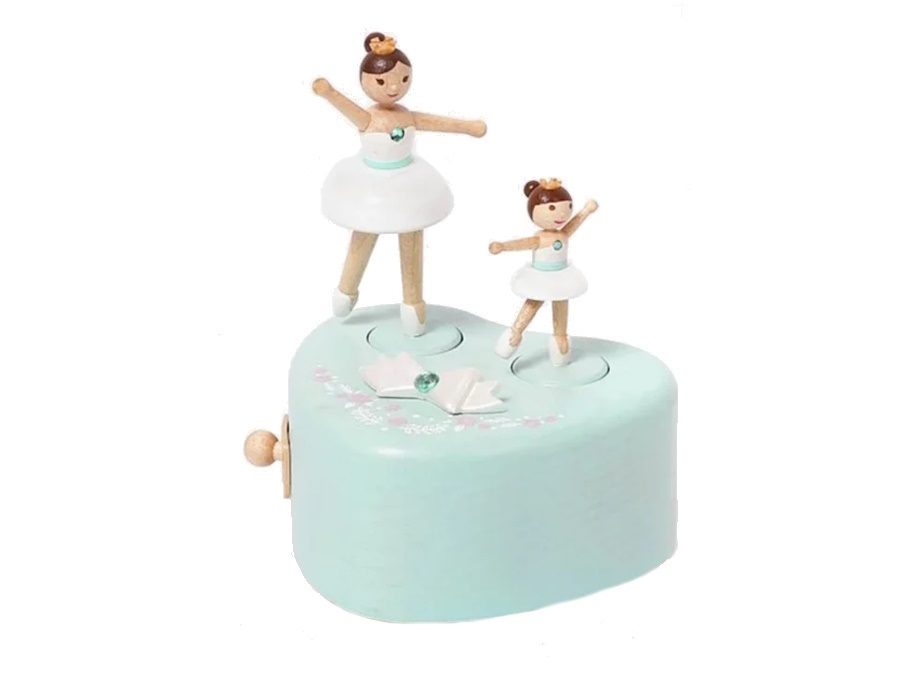 WOODERFUL LIFE Carillon Mamma e Figlia Ballerine