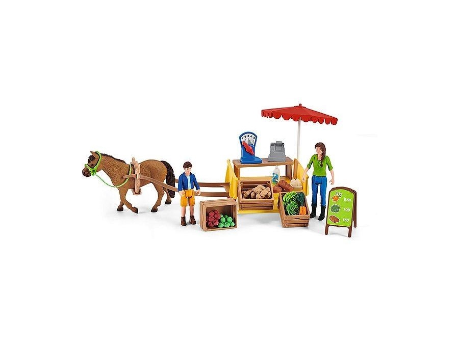 SCHLEICH Carretto mercato ortofrutticolo