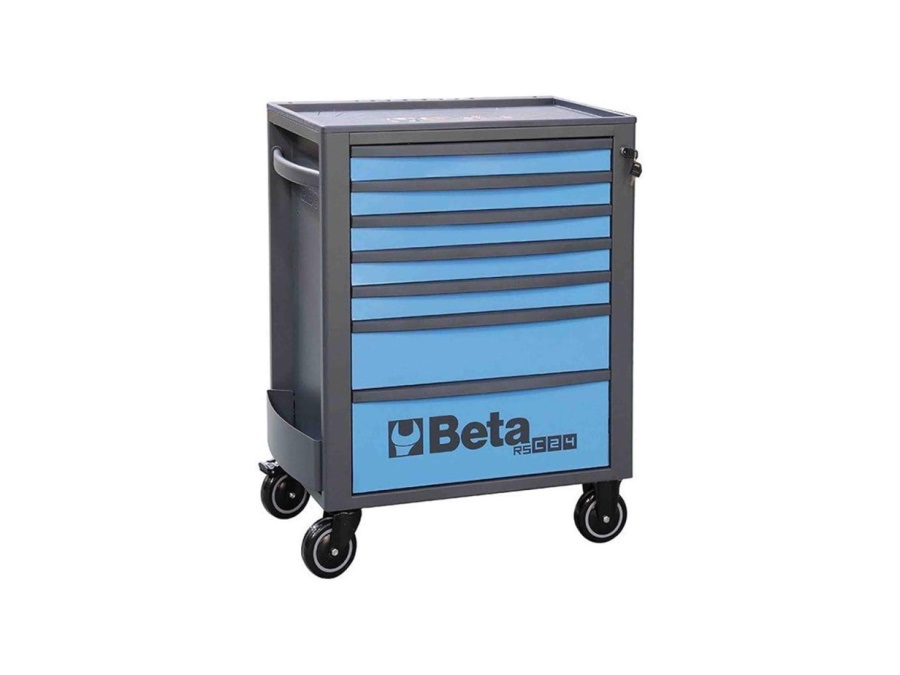 BETA UTENSILI Cassettiera porta attrezzi con 7 cassetti - blu