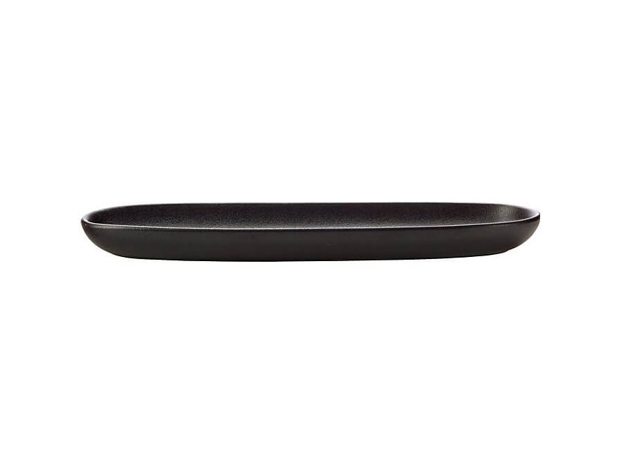 MAXWELL & WILLIAMS Caviar piatto oblungo nero 40x12.5 cm