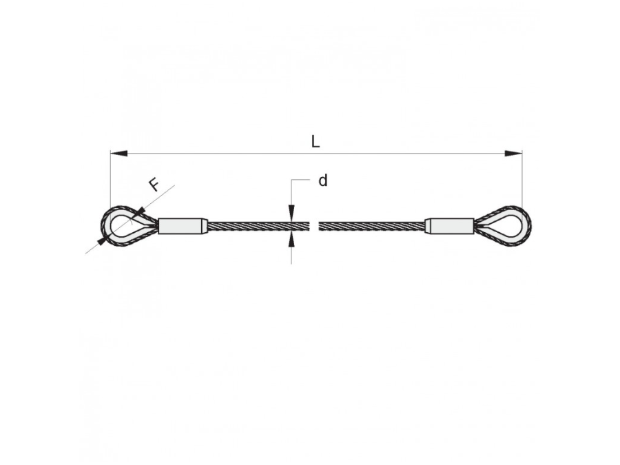 FAC S.R.L. Cavo anticaduta, VC9101.500