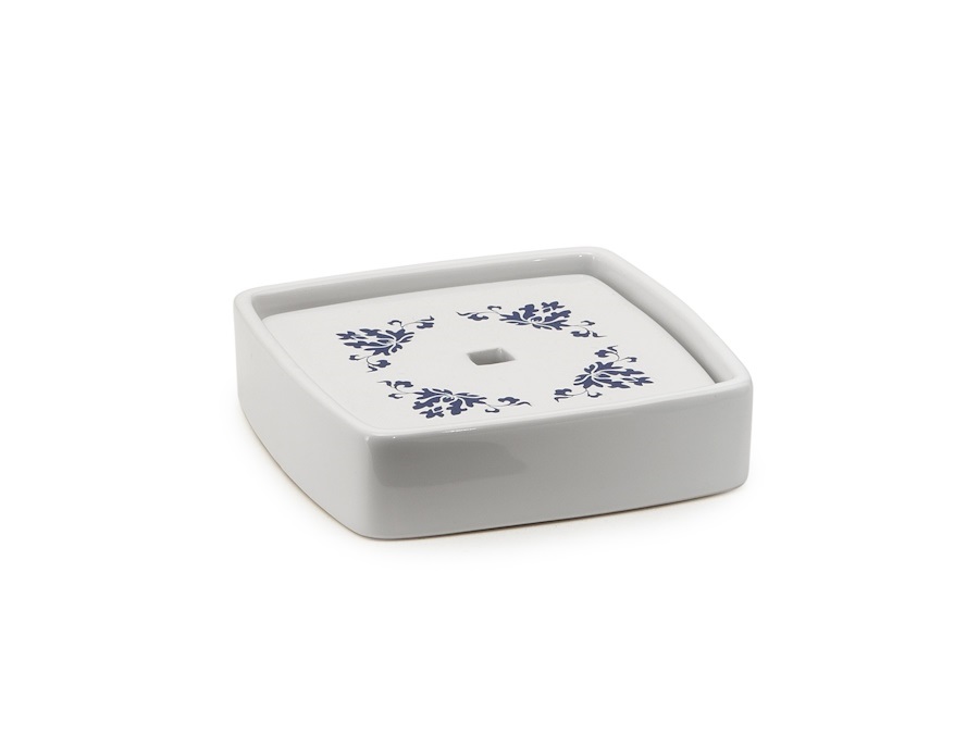 GEDY SPA Cixi portasapone bianco/blu