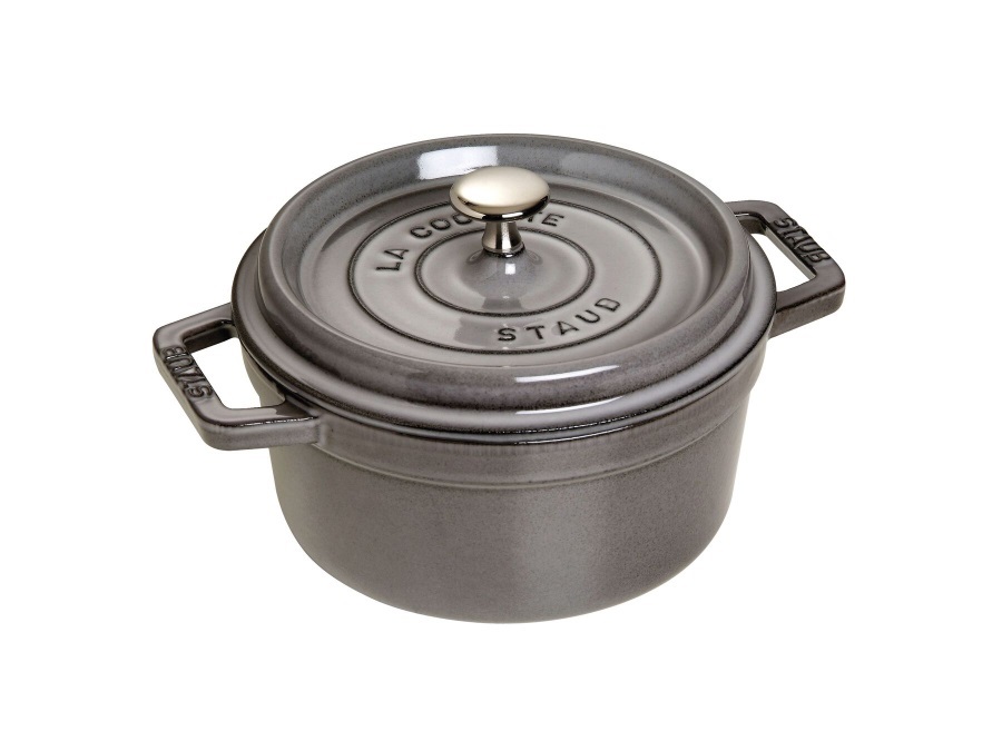 STAUB cocotte grigio grafite, ø 22 cm