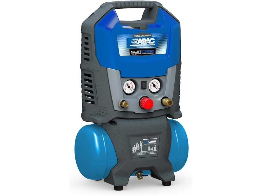 ABAC Compressore ABAC SUITCASE 6 ABAC - 1.5Hp - 6lt - 8bar - V230/50Hz