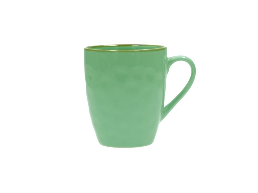 ROSE & TULIPANI concerto verde acqua,Mug, 430 cc