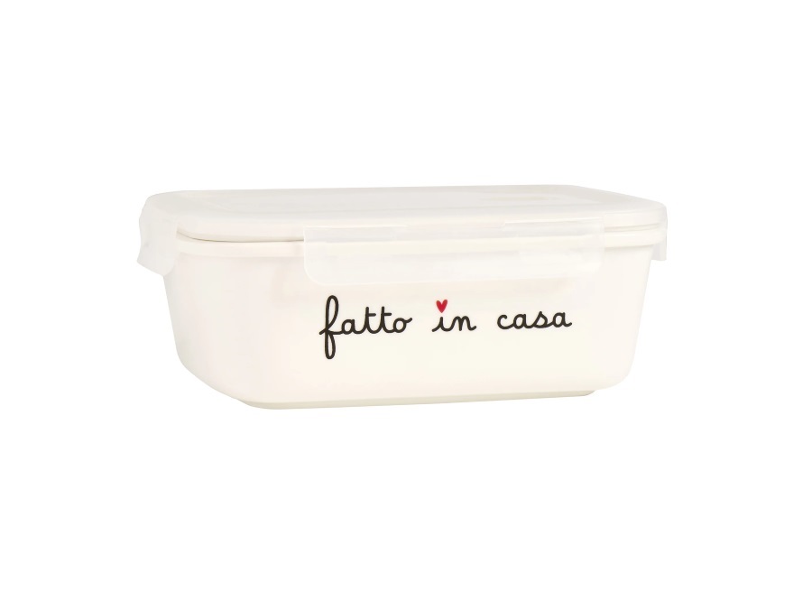 SIMPLE DAY LIVING & LIFESTYLE Contenitore fatto in casa - tg. l 19.5x14.5x6.6 cm