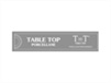 TABLE TOP PORCELLANE SAS Piatto in melamina bianca collezione Easy