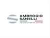 AMBROGIO SANELLI Supra - Spatola Triangolare nero, 12x10 cm