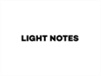 LIGHT NOTES Light notes bulb, taac
