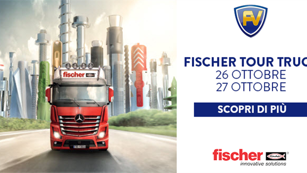 Fischer Tour Truck: giovedì 26 e venerdì 27 ottobre