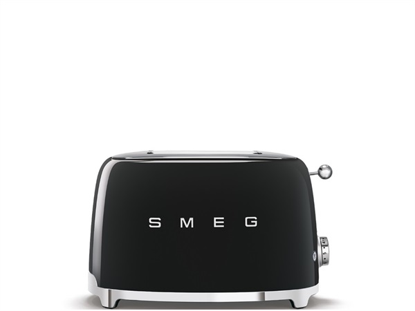 SMEG TOSTAPANE TOASTER 2 FETTE NERO ANNI '50 SMEG